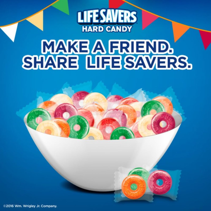 LIFE SAVERS 5 Flavors Hard Candy Bag, Hard Candy for