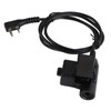 U94 2 Pin Walkie Talkie Outdoors Accessories Cable Adapter PTT