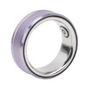 Smart Ring Purple Pedometer Deep Waterproof Lightweight Smart Health Ring