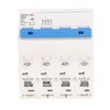 4P Miniature Circuit Breaker DIN Rail Mount Low Voltage Overload