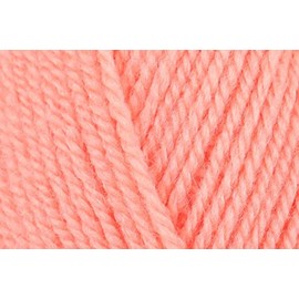King Cole Pricewise DK Crochet Yarn, 100% Acrylic Double Knitting Wool for Toys, Sweaters, Jumpers - 100g Ball - 3285 - Baby Peach - (11 Ball)