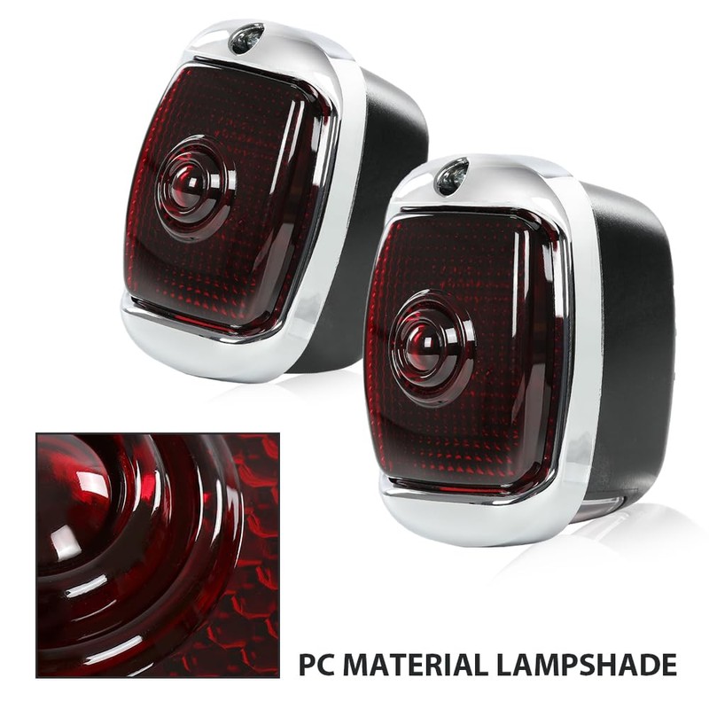 G-PLUS Tail Lights Assembly Rear Lamps Compatible with Chevy First