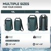 MARCHWAY Floating Waterproof Dry Bag Backpack 5L/10L/20L/30L/40L, Roll Top Sack