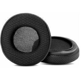 ACCOUTA Breathable Replacement Ear Pads Cushions Compatible with Sony MDR-V1 MDR-V2 MDR-V3 MDR-V4 MDR-V5 Headphones Ear Pads with Durable Fabric/Breathable Protein Leather and Memory Foam