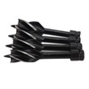 4 Pcs Wood Auger Bit 4 Flute Detachable Hex Shank