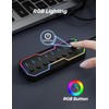 ZIUMIER USB 3.0 Hub,7 Ports USB Expander with RGB LED