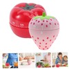 MAGICLULU 2Pcs Cartoon Fruit Clock Kitchen Timers Adorable Learning Countdown