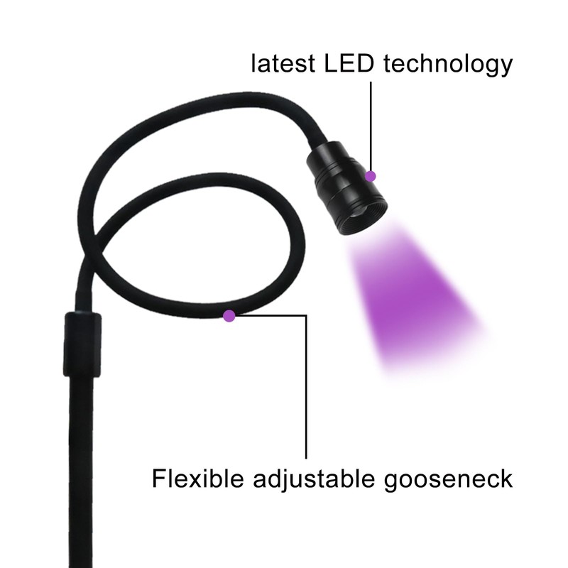 HAICHER UV Lash Glue System, UV Lash Lamp Light for