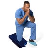 Needzo Soft Navy Blue Personal Foam Prayer Kneeler, Easy to