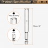 HARFINGTON H8.0 Hex Head Screwdriver Bit 8.0mm Metric Flat Tip