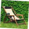 CAXUSD Beach Chair Pillow Outdoor Chair Cushions Neck Support Sturdy