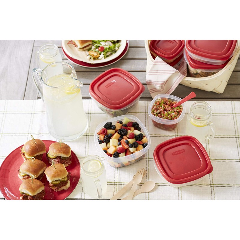 Rubbermaid Easy Find Lid 34 Piece Food Storage Container Set