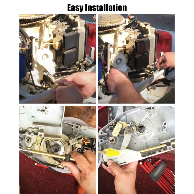 GUZIKO 14FT Throttle Shift Remote Control Cable Fit for Johnson