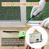 2 Pack Sliding Patio Door Rollers Assembly Replacement for Pella