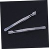 IWOWHERO Stainless Steel Stamp Tweezer 3pcs Set Precision Nipper for