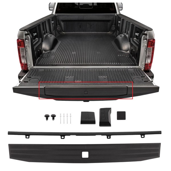 Rear Tailgate Molding Top Trim Compatible with Ford F250 F350