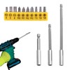 3 Piece Magnetic Bit Holder Set, Bit Holder Set Magnetic