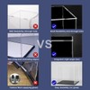 HOPEME Display Case 5x5x5 Inch, Acrylic Display Box for Collectibles,
