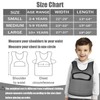 Compression Vest for Kids (Small, Ages 2 to 4) Weighted