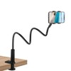 Selfdee Phone Holder for Bed, Gooseneck Clip Adjustable Phone Stand