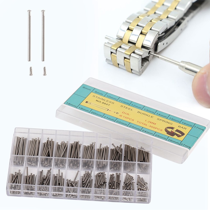 Alloy Steel 1.2mm Spring Bar Watch Repairing Tools Accessory for