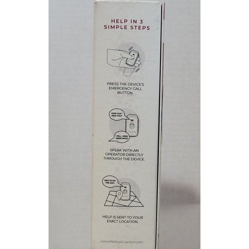 Medical Guardian Active Guardian Mobile Alert System with GPS New