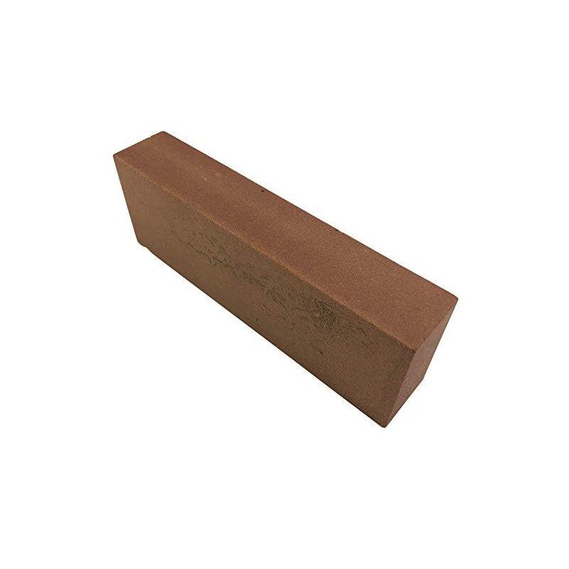 Jewellers Tools India Oil Stone Sharpening Stone 150mm/6 (Red) :