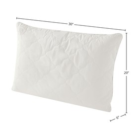 Yatas Bedding Superwashed Wool Pillow, Queen