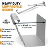 Quick Screw 6 Inch Gutter Hangers - 50 Pack -