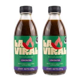 Salsa La Viral by @mercedes.saludsalud Limonosa (Pack de 2) - Elaborada con chile serrano, salsa de soya, MÁS jugo de limón, cebolla y ajo. Sabor único, altamente deliciosa, levanta cualquier platillo