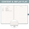 EMSHOI B5 Notebook Lined - 100gsm Hardcover Leather Journal with