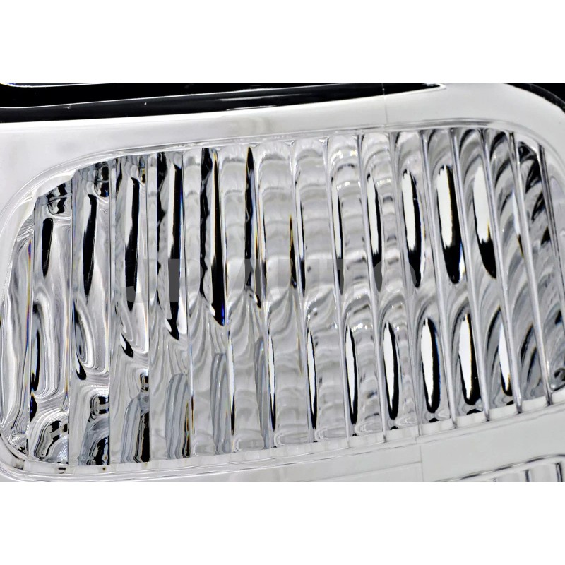 jpautowholesale For 1997-2001 Honda CRV Headlight Halogen Set Driver and