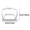 WDYJMALL Vampire Teeth Werewolf Teeth Cookie Cutter