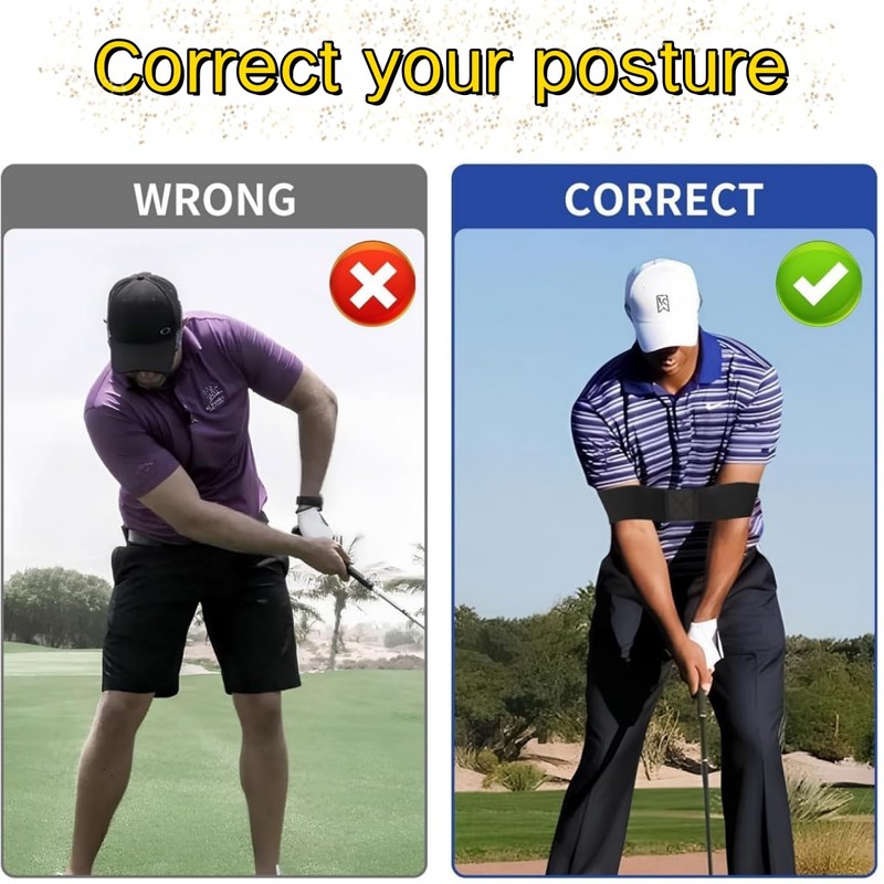 Golf Swing Arm Band Training Aid, Golf Equipment,Golf Training Aid