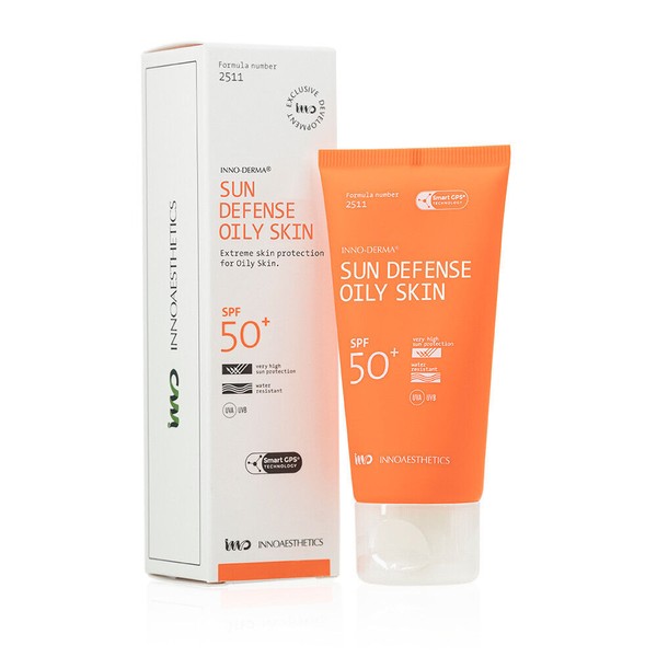 Innoaesthetics "Skin Defense"  OILY- Combination Skin Sunblock SPF 50+ UVB/UVA