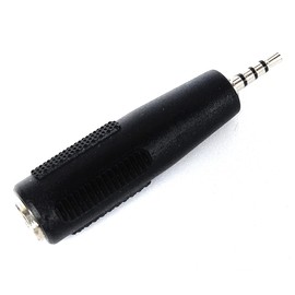 Kable 4 Pole 2.5mm Mini Jack Plug to 3.5mm Jack Socket AV Audio Video Adapter