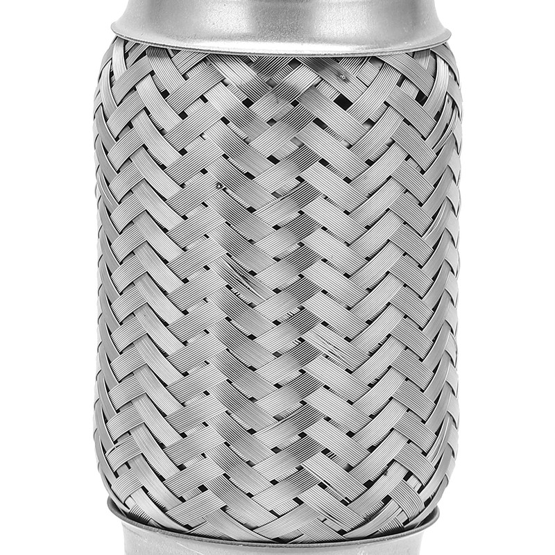 Stainless Steel Exhaust Flex Pipe, 57 x 250 mm, Double
