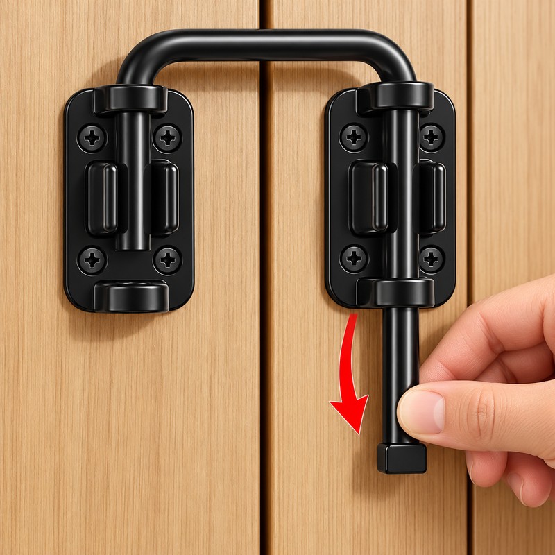 Zinc Alloy Door Latch Lock for Doors & Gates –
