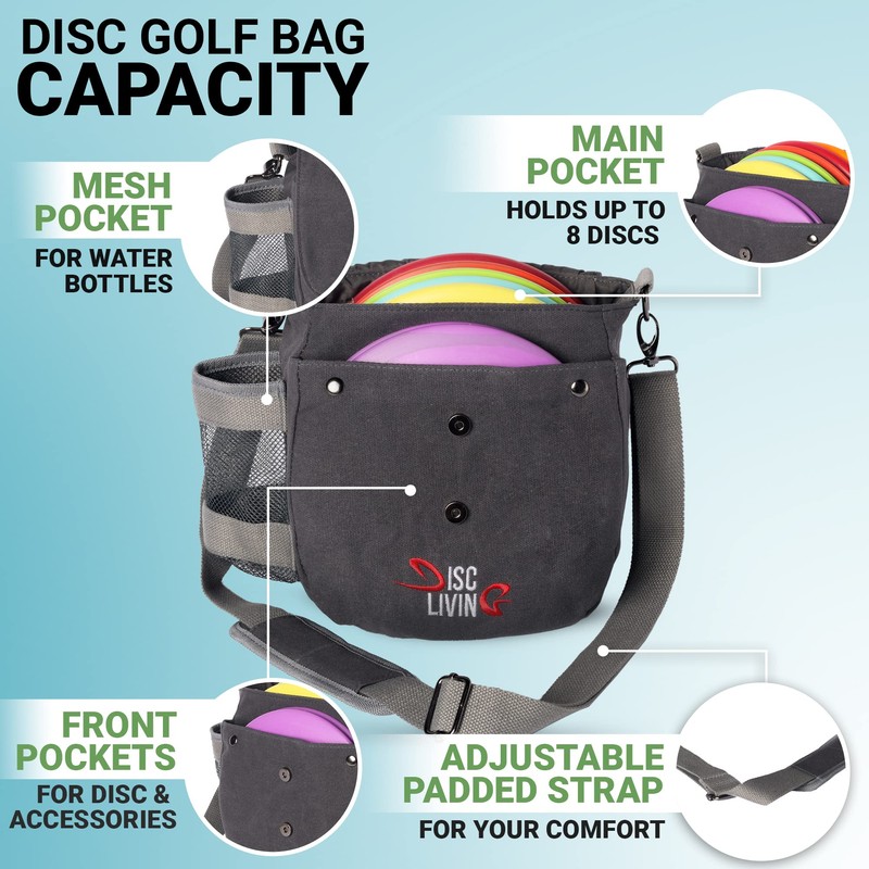 Disc Living Disc - Bolsa de golf para discos de