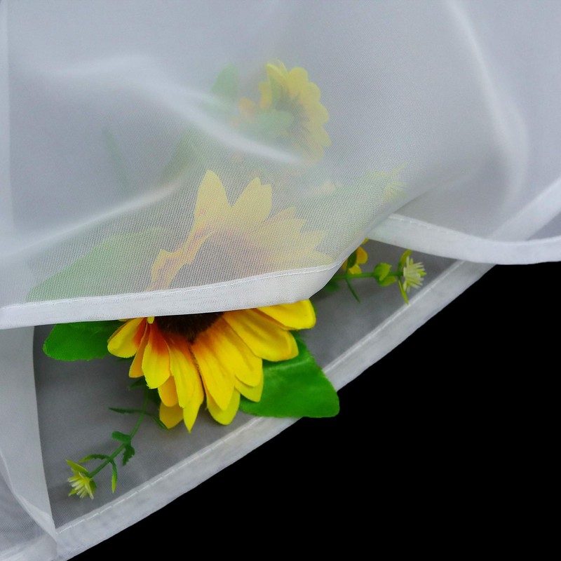 Heichkell voile panel curtain set, 2 pieces