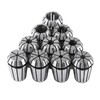 10pcs/set ER20 High Precision Spring Steel Collet Set CNC Engraving