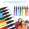 8Pcs Body Painting Brush Pen Set Artistic Watercolour Drawing Pen