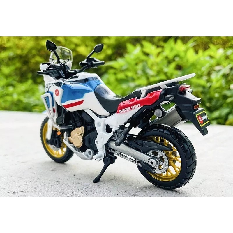 Bburago Motocicleta Honda África Twin Adventure Escala 1.18 Bburago