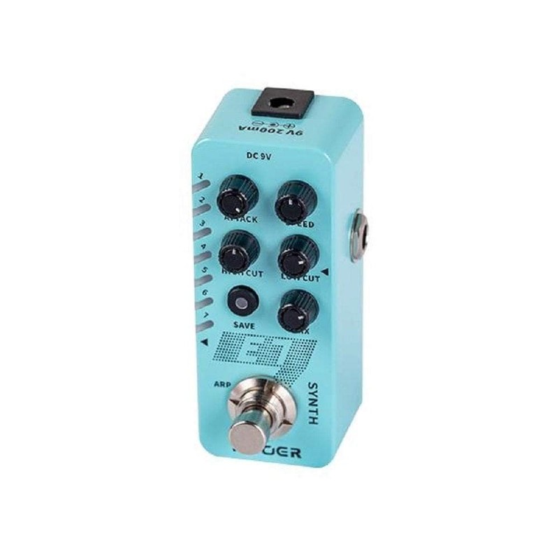 MOOER M702 E7 SYNTH MICRO FX PEDAL, 5.0 cm*10.0 cm*6.0