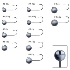 Gamakatsu Jighead Assist Hook Yoihime Round #4 -1.5g.