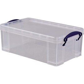 Really Useful Plastic Storage Box 5 Litre Clear