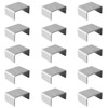 JTZFD 16 Pcs Weld On Trailer Stake Pockets, Suitable for