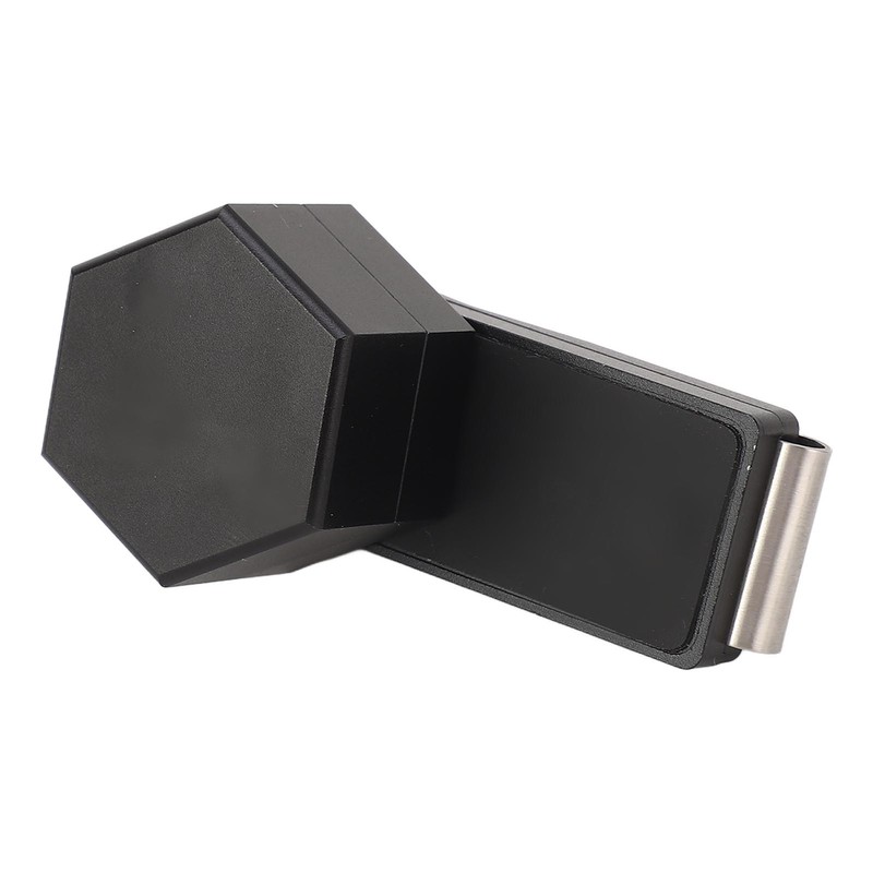 Mini Portable Magnetic Billiard Cue Chalk Case Black Billiard Cue