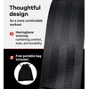 Nordic Hamstring Curl Gym Seatbelt – Adjustable 5.6FT Safety Strap