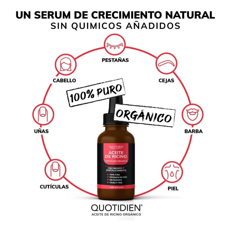 CastorLash – Suero Orgánico de Ricino